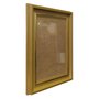 Moldura Micro Metalizada para Quadros e Fotos com Fundo MDF e Acetato - 3,4x2,1