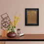Moldura Micro Metalizada para Quadros e Fotos com Fundo MDF e Acetato - 3,4x2,1