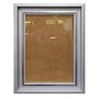 Moldura Micro Metalizada para Quadros e Fotos com Fundo MDF e Acetato - 3,4x2,1
