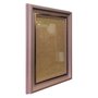 Moldura Micro Metalizada para Quadros e Fotos com Fundo MDF e Acetato - 3,4x2,1