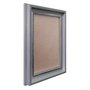 Moldura Micro Metalizada para Quadros e Fotos com Fundo MDF e PVC Antirreflexo - 3,4x2,1