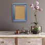 Moldura Micro Metalizada para Quadros e Fotos com Fundo MDF e PVC Antirreflexo - 3,4x2,1