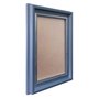 Moldura Micro Metalizada para Quadros e Fotos com Fundo MDF e PVC Antirreflexo - 3,4x2,1
