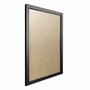 Moldura Minimalista Lisa Para Quadros Revestida com Fundo MDF e PVC Antirreflexo - 1,5x1