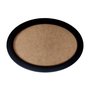 Moldura Oval Colorida em MDF Laqueado para Quadros Decorativos com Fundo MDF