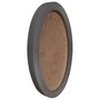 Moldura Oval Colorida em MDF Laqueado para Quadros Decorativos com Fundo MDF