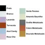 Moldura Oval Colorida em MDF Laqueado para Quadros Decorativos com Fundo MDF e PVC Antirreflexo