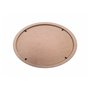 Moldura Oval Em MDF Cru 15mm Para Quadros Decorativos Com Fundo MDF e Vidro