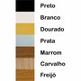 Moldura para Porta Chaves com Penduradores e Fundo MDF e Acetato