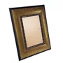 Moldura Pátina Escovada com Bead & Reel para Quadros e Fotos com Fundo Mdf e Frente em PVC Antirreflexo - 6,8x1,6