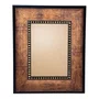 Moldura Pátina Escovada com Bead & Reel para Quadros e Fotos com Fundo Mdf e Frente em PVC Antirreflexo - 6,8x1,6