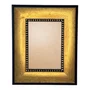 Moldura Pátina Escovada com Bead & Reel para Quadros e Fotos com Fundo Mdf e Frente em PVC Antirreflexo - 6,8x1,6
