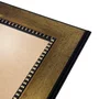 Moldura Pátina Escovada com Bead & Reel para Quadros e Fotos com Fundo Mdf e Frente em PVC Antirreflexo - 6,8x1,6