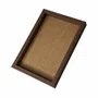 Moldura Personalizada Caixa Alta com Vidro para Quadros Quilling e Scrapbook - Revestida - 1,5x3