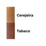 Moldura Personalizada Chanfrada com Acabamento Côncavo Estilo Madeira Rústica Com Fundo MDF - 5x2,1