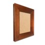 Moldura Personalizada Chanfrada com Acabamento Côncavo Estilo Madeira Rústica Com Fundo MDF - 5x2,1