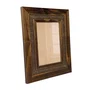 Moldura Personalizada com Friso e Gravação de Padrão de Traços para Quadros e Fotos com Fundo Mdf e Frente em Acetato - 6,6x1,7