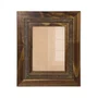 Moldura Personalizada com Friso e Gravação de Padrão de Traços para Quadros e Fotos com Fundo Mdf e Frente em Acetato - 6,6x1,7