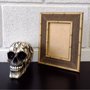 Moldura Personalizada com Gravação de Bambu para Quadros e Fotos com Fundo MDF - 4,5x1,5