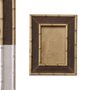 Moldura Personalizada com Gravação de Bambu para Quadros e Fotos com Fundo MDF e Vidro - 4,5x1,5