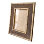 Moldura Personalizada com Gravação de Bambu para Quadros e Fotos com Fundo MDF e Vidro - 4,5x1,5