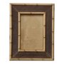 Moldura Personalizada com Gravação de Bambu para Quadros e Fotos com Fundo MDF e Vidro - 4,5x1,5