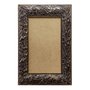 Moldura Personalizada com Gravação de Folhas Ornamentais para Quadros e Fotos com Fundo MDF - 3x1,5