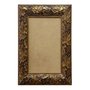 Moldura Personalizada com Gravação de Folhas Ornamentais para Quadros e Fotos com Fundo MDF - 3x1,5