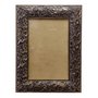 Moldura Personalizada com Gravação de Folhas Ornamentais para Quadros e Fotos com Fundo MDF e Vidro - 3x1,5