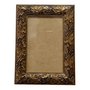 Moldura Personalizada com Gravação de Folhas Ornamentais para Quadros e Fotos com Fundo MDF e Vidro - 3x1,5