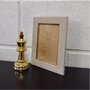 Moldura Personalizada com Textura de Tecido para Quadros e Fotos com Fundo MDF e Vidro - 2,8x1