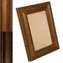 Moldura Personalizada de Madeira Clássica com Detalhes Gravados para Quadros e Fotos com Fundo Mdf - 3,2x1,5