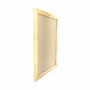 Moldura Personalizada De Pinus Natural para Quadros Decorativos com Fundo MDF - 2x1