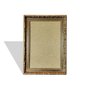 Moldura Personalizada Dourada com Gravação para Quadros com Fundo MDF - 4x2,5