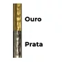 Moldura Personalizada Efeito Metal Martelado para Quadros e Fotos com Fundo Mdf e Frente em Acetato - 2x1,8
