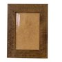 Moldura Personalizada em Madeira Natural Gravada para Quadros e Fotos com Fundo MDF e Vidro - 3x1