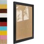 Moldura Personalizada Lisa Para Quadros Revestida com Fundo MDF e Vidro - 2x1