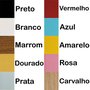 Moldura Personalizada Lisa Para Quadros Revestida com Fundo MDF e Vidro - 2x1