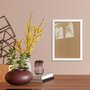 Moldura Personalizada Lisa Para Quadros Revestida com Fundo MDF e Vidro - 2x1