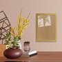 Moldura Personalizada Lisa Para Quadros Revestida com Fundo MDF e Vidro - 2x1