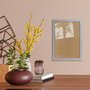 Moldura Personalizada Lisa Para Quadros Revestida com Fundo MDF e Vidro - 2x1