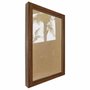 Moldura Personalizada Lisa Revestida para Quadros e Fotos com Fundo Mdf e Vidro - 2x2