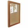 Moldura Personalizada Lisa Revestida para Quadros e Fotos com Fundo Mdf e Vidro - 2x2