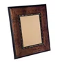 Moldura Personalizada Pátina Escovada com Bead & Reel para Quadros e Fotos com Fundo Mdf - 1,6x6,8