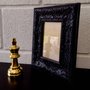 Moldura Personalizada Provençal com Gravação para Quadros e Fotos com Fundo MDF e Vidro - 6x1,5