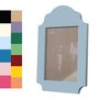 Moldura Provençal Colorida Em Mdf 6 mm Para Quadros Decorativos Com Fundo MDF e Acetato