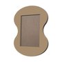 Moldura Provençal Colorida Em MDF 6mm Para Quadros Decorativos Com Fundo MDF