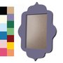 Moldura Provençal Colorida Em MDF 6mm Para Quadros Decorativos Com Fundo MDF e PVC Antirreflexo