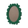 Moldura Provençal Colorida Oval em MDF 6mm Para Quadros Decorativos Com Fundo MDF