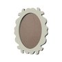 Moldura Provençal Colorida Oval em MDF 6mm Para Quadros Decorativos Com Fundo MDF